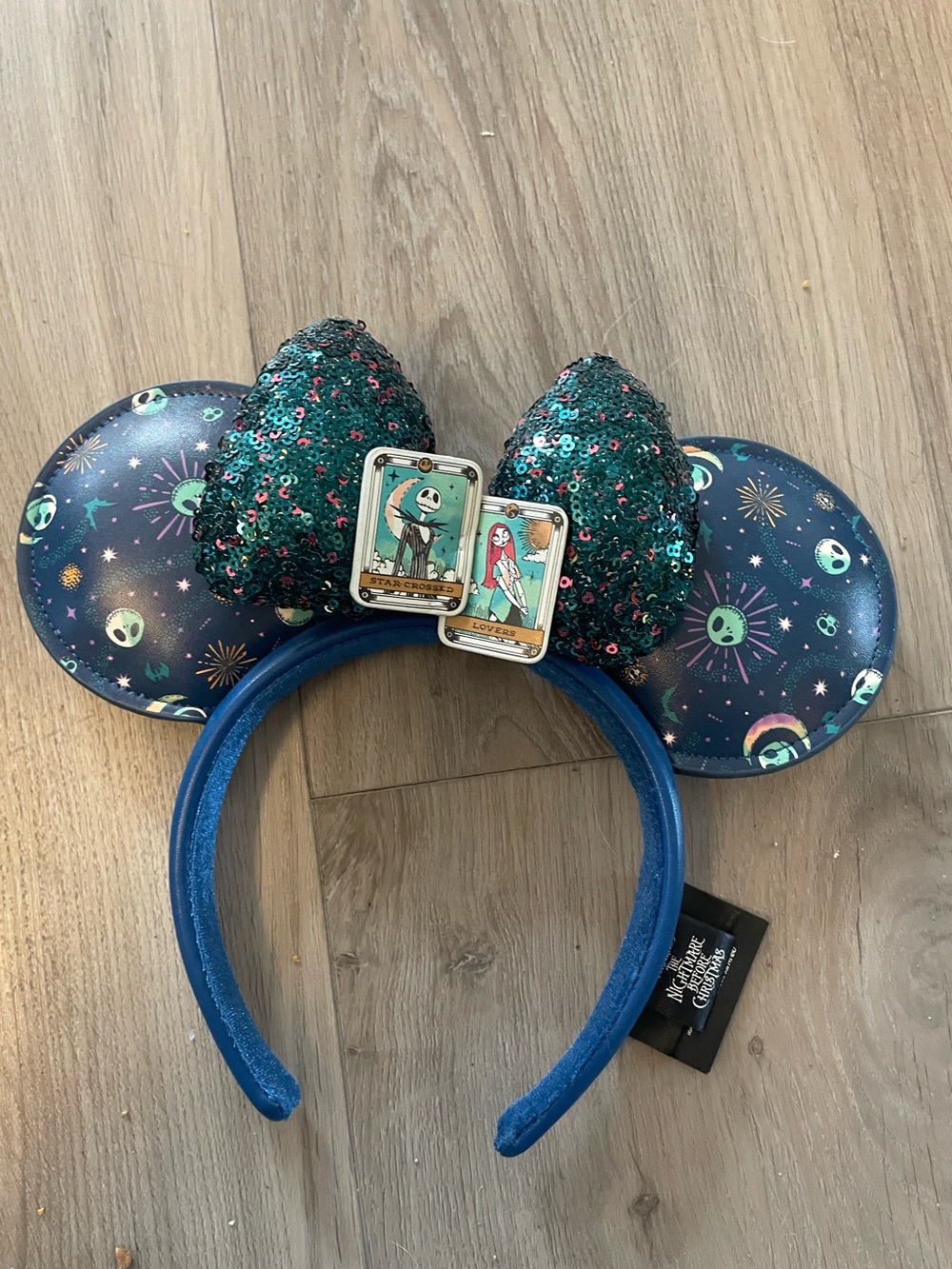 2024 Disney Parks “The Nightmare Before Christmas” Jack and Sally Tarot Ears